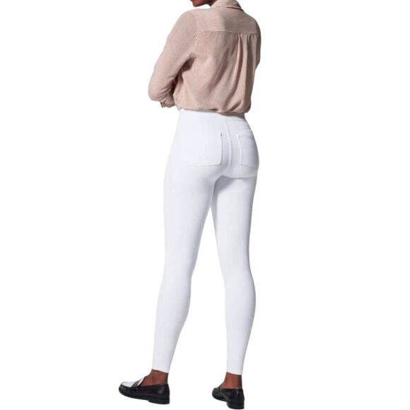 SPANX Jean-ish Ankle Leggings In White Size XS - Picture 2 of 4